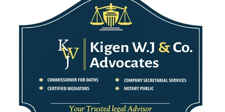 Kigen W J & Co Advocates
