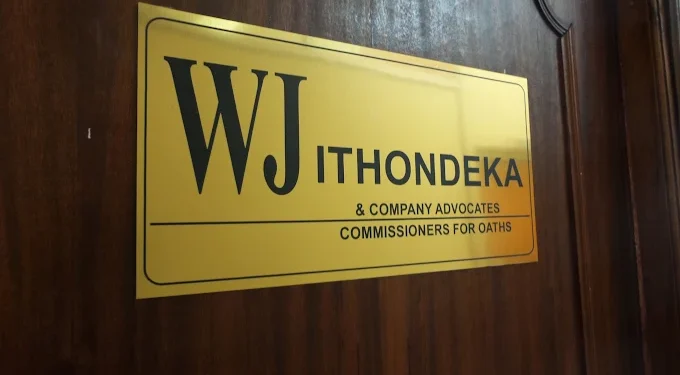 WJ Ithondeka & Co Advocates